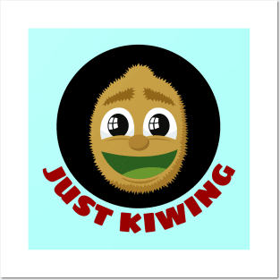 Just Kiwing | Kiwi Pun Posters and Art